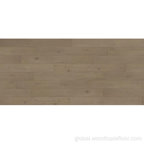 Hand Scraped Wood Flooring Engineered European oak wooden flooring matte gloss Supplier